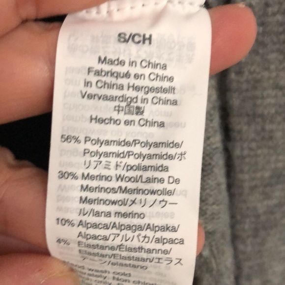 Madewell Merino Wool and Alpaca Blend Open Color Block Cardigan Size Sma… - Picture 5 of 8